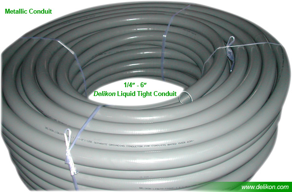 [CN] oil refinery automation CONTROL wiring DELIKON metal Liquid tight conduit liquid tight connector for railway signal equipment railway security equipment wi